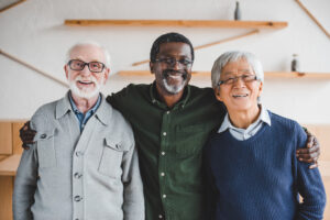 HOMES participants shake hands at finding tax exemptions for their home.